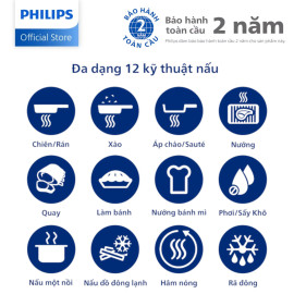 Nồi chiên không dầu Philips Airfryer Series 1000 NA130/00 dung tích 6.2L