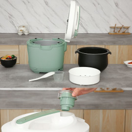 Nồi cơm điện 3D nắp gài Philips 1.8 lít HD3212/32 chuẩn EU