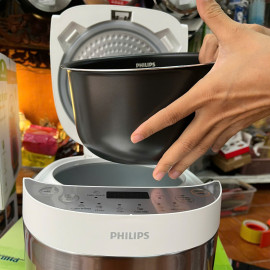 Nồi cơm điện tử mini Philips HD3170/66 dung tích 0.85 lít bảo hành 24 tháng