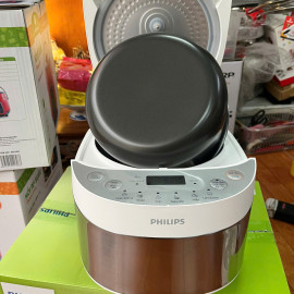 Nồi cơm điện tử mini Philips HD3170/66 dung tích 0.85 lít bảo hành 24 tháng