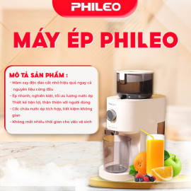 Máy ép chậm Phileo Hàn Quốc PH-726, bảo hành 12 tháng