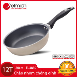 Chảo nhôm chống dính đáy từ Elmich EL-3830 đường kính 20cm - Bảo hành chính hãng 12 tháng