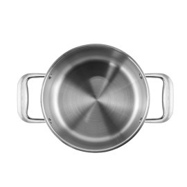 Bộ nồi Inox 304 cao cấp 3 lớp đáy liền Elmich Trimax XS EL-3743 size 16, 20, 24cm