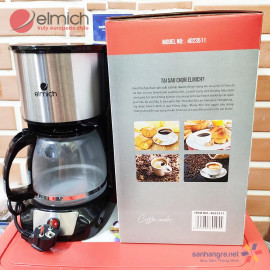 Máy pha cà phê Elmich 4023511 công suất 870W dung tích 1.5 lít - Hàng chính hãng