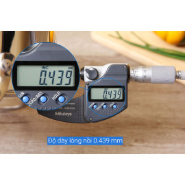 Bộ 3 nồi inox 3 đáy nắp kính Fivestar FSB3IN004 dùng bếp từ - Bảo hành 5 năm