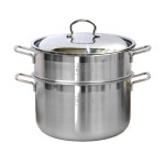 Bộ nồi xửng hấp Inox 3 đáy Fivestar 30cm nắp inox, bảo hành 60 tháng chính hãng