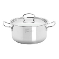 Nồi 3 Đáy Sandwich Inox 430 Fivestar 20cm Dùng Cho Bếp Từ FSN20