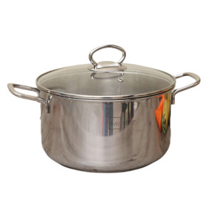 Nồi nấu canh Inox 3 đáy 26cm Fivestar FSN26IN1 nắp kính, bảo hành 60 tháng