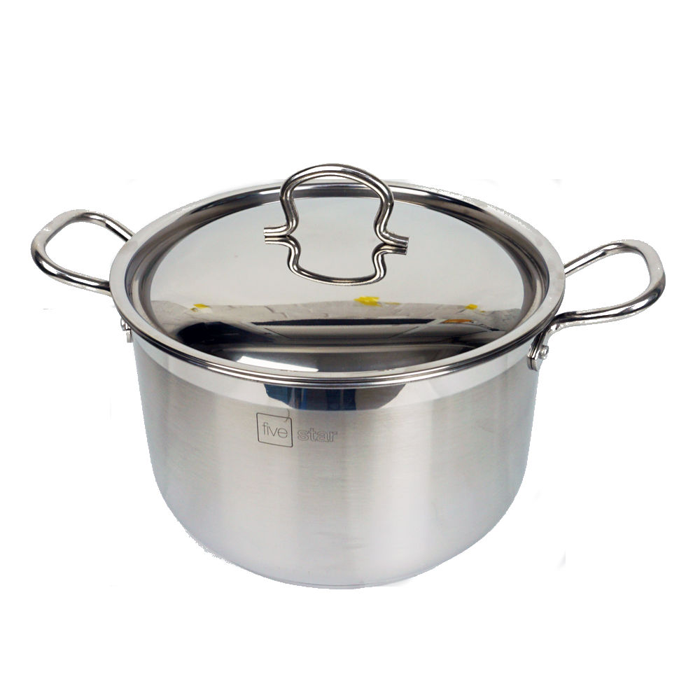 Nồi luộc gà Inox 3 đáy Fivestar đường kính 28cm hàng chính hãng, bảo hành 5 năm