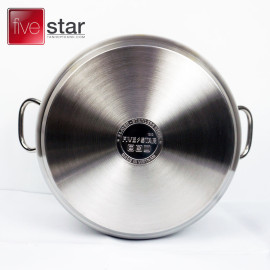 Nồi luộc gà Inox 3 đáy Fivestar đường kinh 30cm dùng bếp từ, bảo hành 5 năm