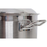 Nồi luộc gà Inox 3 đáy Fivestar 36cm dung tích 20 lít dùng bếp từ, bảo hành 5 năm