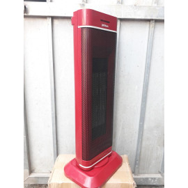 Máy sưởi gốm Ceramic Goldsun GCH-3001M màu đỏ hàng chính hãng, bảo hành 12 tháng