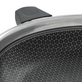 Bộ nồi chảo Kimscook Blackcube 3 lớp đúc liền đáy từ đa năng chống dính T&K