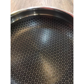 Chảo chống dính sâu lòng Inox 304 đường kính 24cm T&K Blackcube Hàn Quốc dùng bếp từ