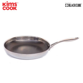 Chảo chống dính Inox 304 đường kính 30cm Kimscook Hàn Quốc Blackcube dùng bếp từ