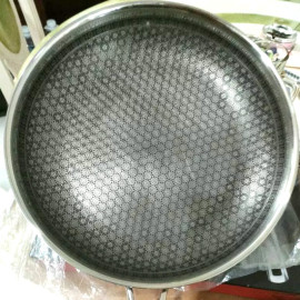 Chảo chống dính 2 mặt Inox 3 lớp đúc liền Kimscook Noon Song 26cm đáy từ