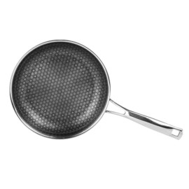 Chảo Noon Song inox 3 lớp đúc liền chống dính 2 mặt Kimscook 20cm