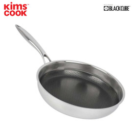 Chảo chống dính sâu lòng Inox 304 đường kính 32cm T&K Blackcube dùng bếp từ