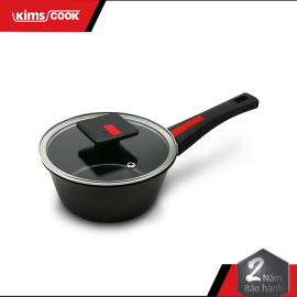 Quánh chống dính 2 mặt Kims Cook Next Style 16cm đáy từ hợp kim nhôm phủ PTFE bảo hành 24 tháng