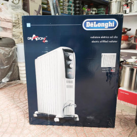 Máy sưởi dầu 10 thanh Delonghi TRD4 1025 max 2500W bảo hành 3 năm
