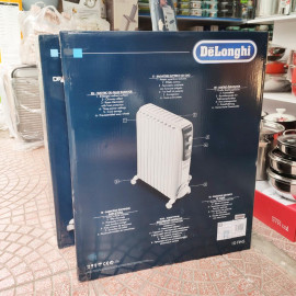 Máy sưởi dầu 10 thanh Delonghi TRD4 1025 max 2500W bảo hành 3 năm