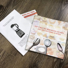 Máy xay nấu sữa hạt đa năng Syntex ST01 dung tích 2 lít 800W bảo hành 24 tháng