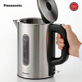 Ấm đun siêu tốc Inox 304 Panasonic NC-K301SRA 1.7 lít 2200W, bảo hành 12 tháng