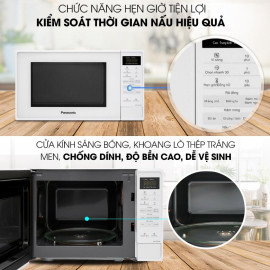 Lò vi sóng điện tử Panasonic NN-ST25JWYUE dung tích 20 lít bảo hành 12 tháng