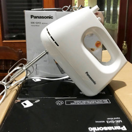 Máy đánh trứng cầm tay Panasonic MK-GH3WRA - Hàng chính hãng, bảo hành 12 tháng