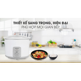 Nồi nấu chậm Panasonic dung tích 5 Lít NF-N50ASRA sản xuất Malaysia