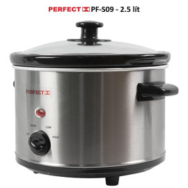 Nồi nấu cháo chậm đa năng Perfect PF-S09 dung tích 2.5 lít bảo hành 12 tháng