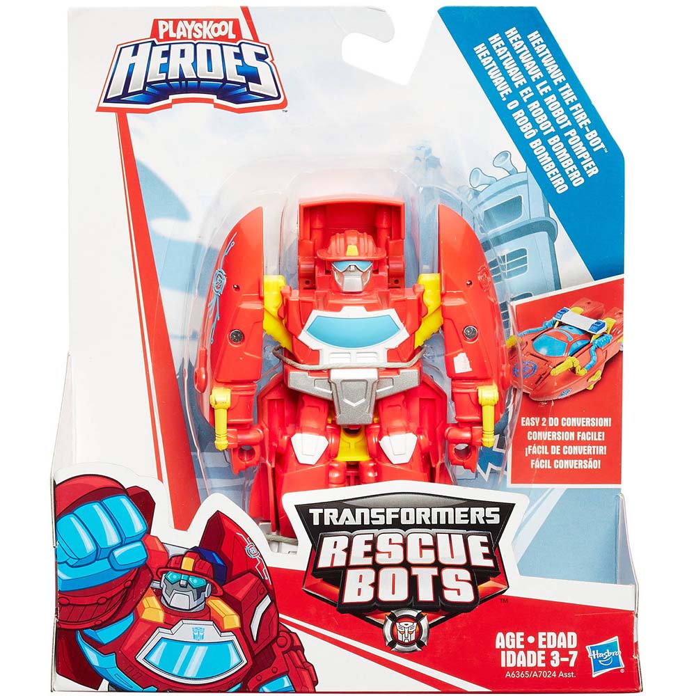 Đồ chơi Robot Transformer Playskool Heroes Rescue Bots Heatwave the Fire-Bot (Box)