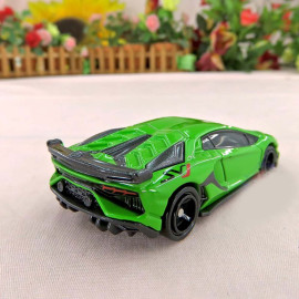 Siêu xe ô tô mô hình Tomica Lamborghini Aventador SVJ xanh lá (No Box)