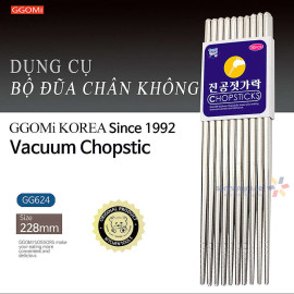 Bộ 10 đôi đũa inox dài 23cm GGOMi Hàn Quốc GG624