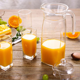 Bộ bình và 4 ly thuỷ tinh Luminarc Le Meiya J6381