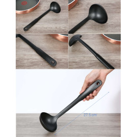 Bộ nồi và 2 chảo nhôm chống dính Tefal Cook&Shine G803S695 tặng 1 vá canh và 1 sạn chiên