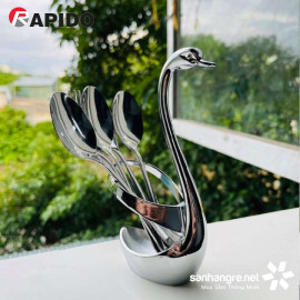 Bộ thìa dĩa Inox 304 thiên nga Swan Rapido