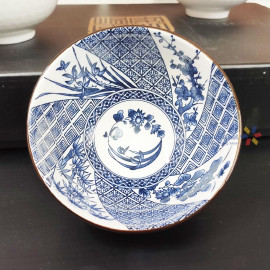 Bộ 6 bát cơm gốm sứ tráng men Nhật Bản - Made in Japan