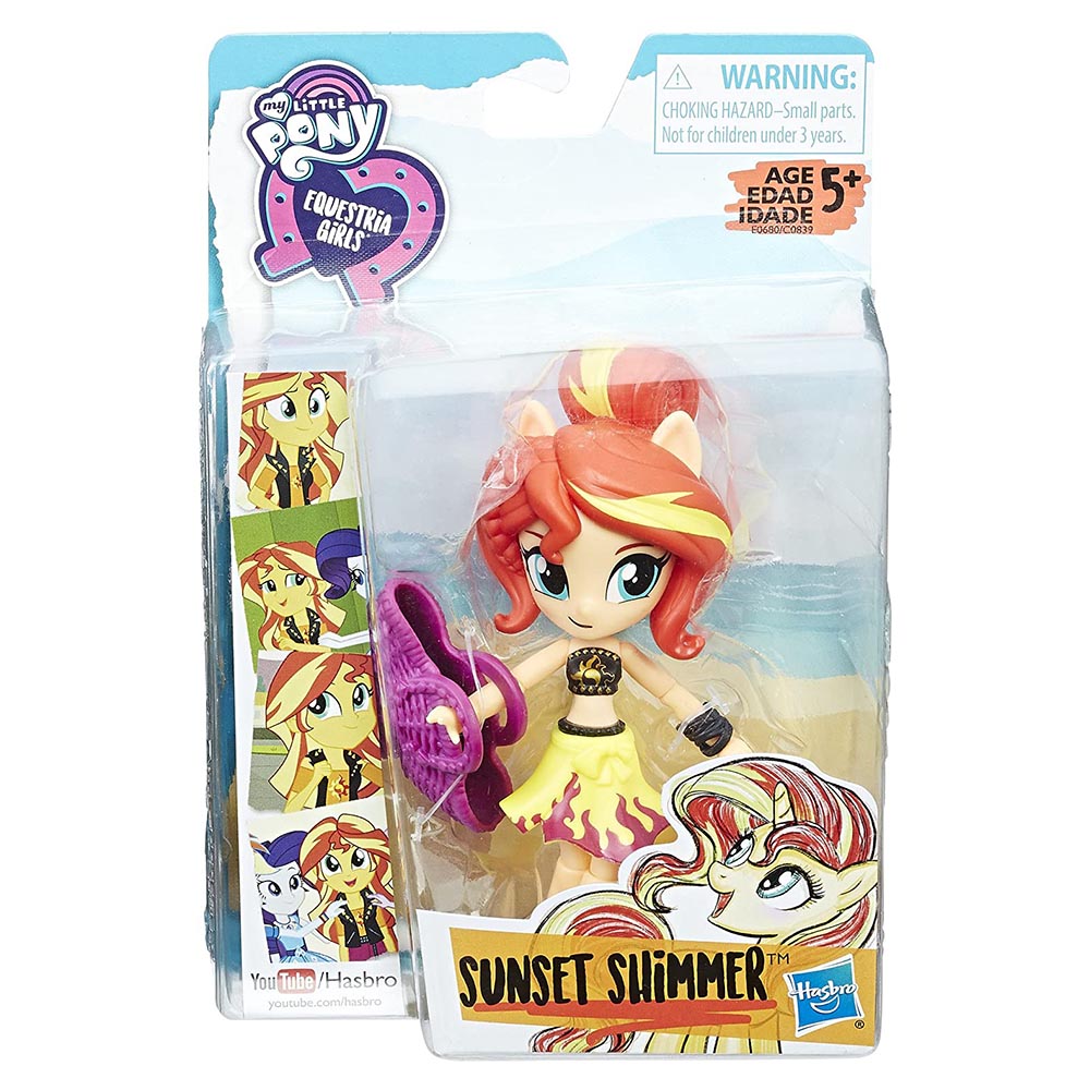 Búp bê My Little Pony cô gái Equestria trên bãi biển Beach - Sunset Shimmer