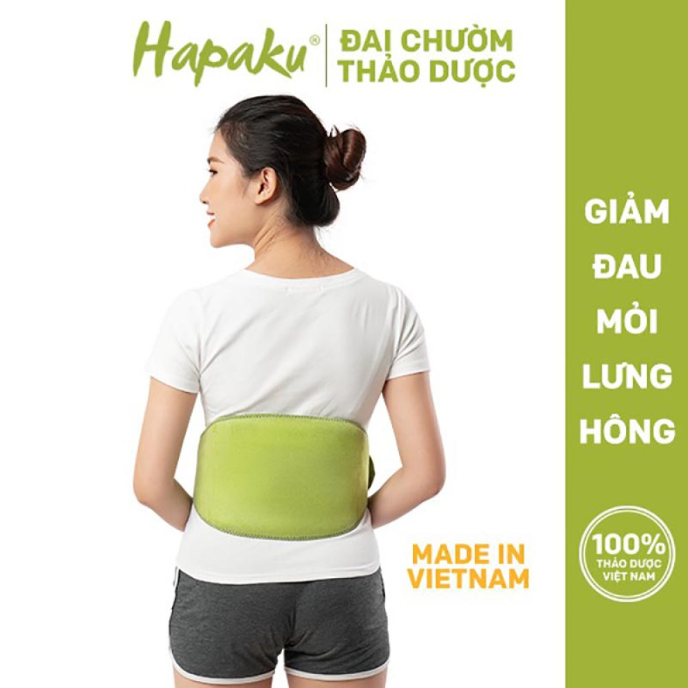 Đai chườm lưng thảo dược Thiên Nhiên Hapaku - KM Vinamilk