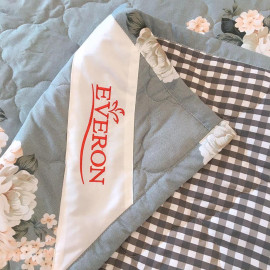 Bộ chăn bốn mùa và 2 vỏ gối Everon EVE009 kích thước 2m x 2.2m - Hàng KM LG