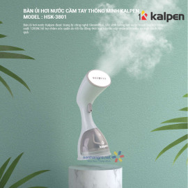 Bàn ủi hơi nước cầm tay thông minh Kalpen HSK-3801 bảo hành 24 tháng