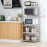 Kệ Inox 304 lắp ghép thông minh 5 tầng size 60cm-80cm xuất Nhật