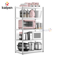 Kệ Inox 304 lắp ghép thông minh Kalpen 5 tầng size 60cm-80cm xuất Nhật