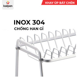 Khay úp bát chén thông minh 2 tầng Kalpen DRK-8602 xuất Nhật