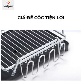 Khay úp bát chén thông minh 2 tầng Kalpen DRK-8602 xuất Nhật