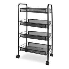 Kệ xe đẩy Spa 4 tầng thông minh Kaplen rổ tháo rời hàng xuất Nhật