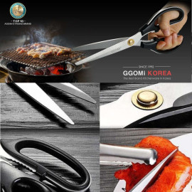 Kéo cắt thực phẩm dùng hai tay GGOMI Hàn Quốc GG126