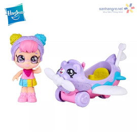 Búp bê đồ chơi Kindi Kids Minis Rainbow Kate's Airplane