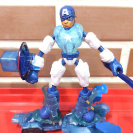 Đồ chơi Mô hình Marvel Avengers Bend and Flex Missions 6 inch - Đội trưởng Mỹ Captain America